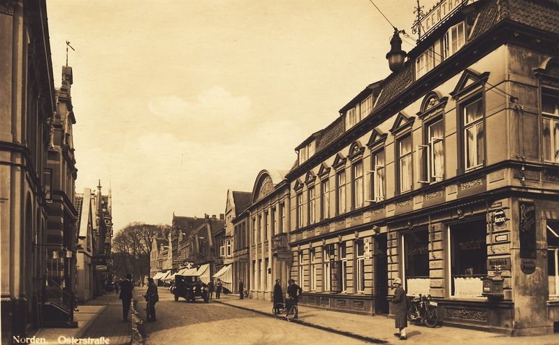 Datei:Osterstraße Central-Hotel um 1930 01.jpg