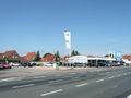 Bahnhofstraße - nach Abriss Gebäude Nr. 36 - Aufnahme vom 12. Juli 2014.
