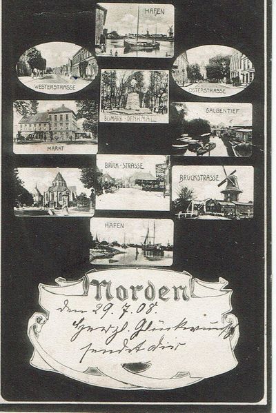 Datei:Stadt Norden Postkarte 1908.jpg