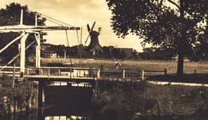 Neuer Weg Fehnkanal Klappbrücke bei Weerda 1938 01.jpg