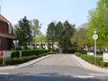 Einfahrt zur AWO Norden - Aufnahme vom 6. Mai 2006.