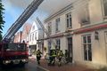 Brand des Gebäudes am 24. Juni 2020.