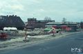 Das planierte Gaswerkgelände an der Schlachthausstraße am 22. April 1979.